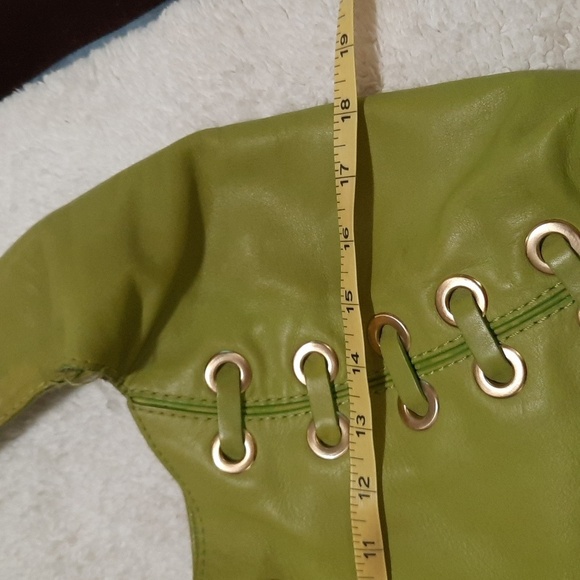 MICHAEL Michael Kors Lime Green Hobo Bag with Tassel & Wallet - Picture 14 of 16